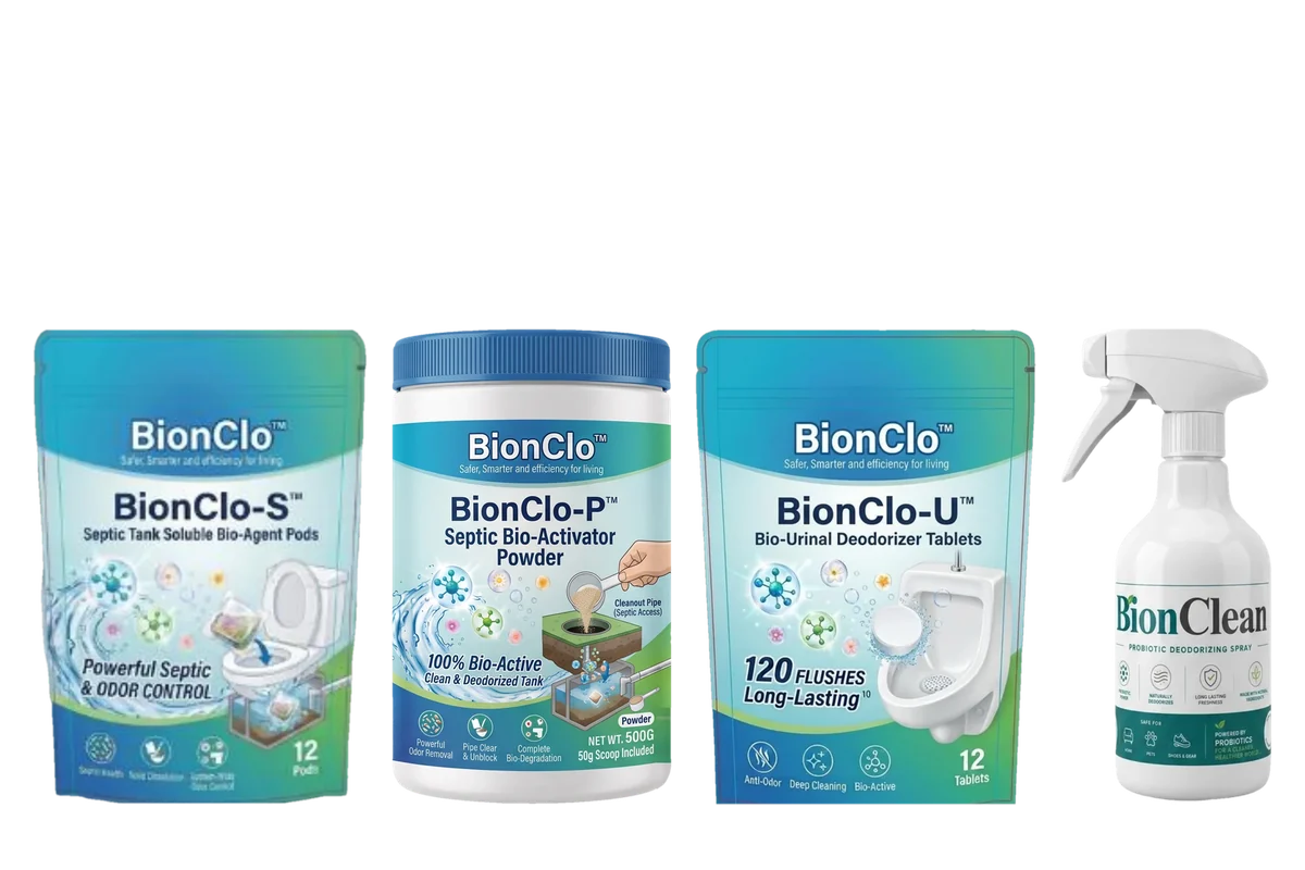BionClo-S、BionClo-P、BionClo-U 與 BionClean 居家生活產品